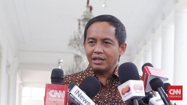 Menhut soroti pemulihan lingkungan usai kegiatan pertambangan. (CNN Indonesia/ Khaira Ummah)