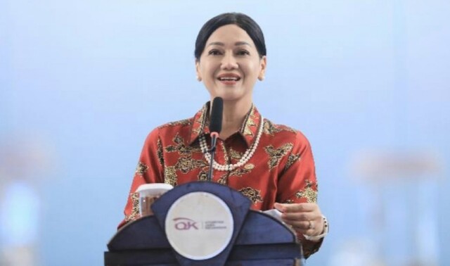 Kepala Eksekutif Pengawas Perilaku Pelaku Usaha Jasa Keuangan, Edukasi, dan Perlindungan Konsumen OJK Friderica Widyasari Dewi