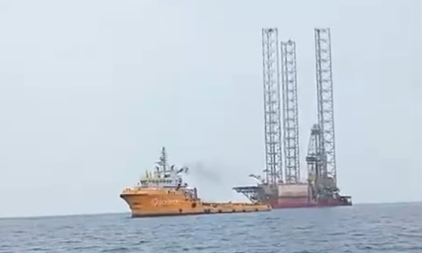 Ilustrasi kegiatan eksplorasi di perairan Madura (Foto/Dok/SKK Migas)