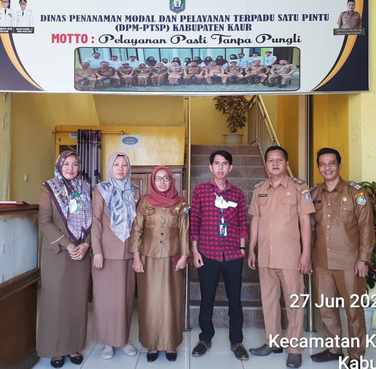 Kegiatan Pelayanan Terpadu Satu Pintu Kabupaten Kaur